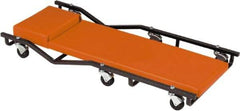 Whiteside - 570 Lb Capacity, 6 Wheel Creeper - Steel, 40" Long x 3-3/4" High x 17" Wide - Americas Industrial Supply