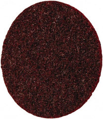 3M - 5" Diam, Aluminum Oxide Hook & Loop Disc - Medium Grade, Nonwoven, - Americas Industrial Supply