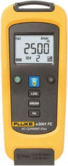 Fluke - FLK-A3001 FC, CAT IV, CAT III, Digital True RMS Wireless Clamp Meter with 10" Flex Jaws - 2500 AC Amps, Measures Current - Americas Industrial Supply