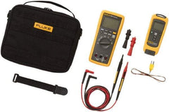 Fluke - 6 Piece, FC Wireless Temperature Kit - 1,000 Volt Max, LCD Display - Americas Industrial Supply