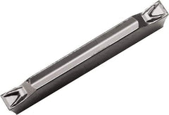 Kyocera - 2520GDM PQ Grade PR1535, 2.5mm Cutting Width Carbide Grooving Insert - Neutral, 0.1mm Corner Radius, Megacoat Nano Finish - Americas Industrial Supply