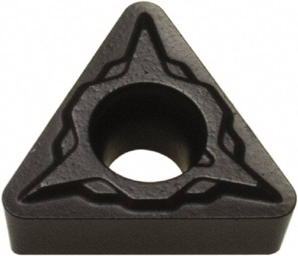 Hertel - TCMT1.21.20.5 M4 Grade HC1250T Carbide Turning Insert - Proprietary Finish, 60° Triangle, 5/32" Inscr Circle, 5/64" Thick, 1/32" Corner Radius - Americas Industrial Supply