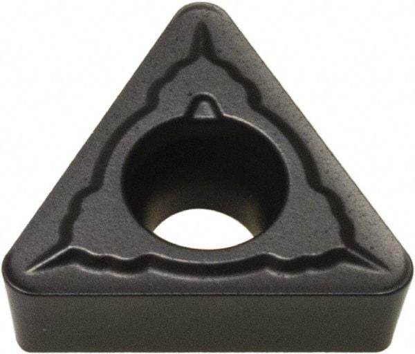 Hertel - TCMT21.52 LP Grade HC1250T Carbide Turning Insert - Proprietary Finish, 60° Triangle, 1/4" Inscr Circle, 3/32" Thick, 1/32" Corner Radius - Americas Industrial Supply