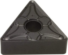 Hertel - TNMG321 LR Grade HC1150T Carbide Turning Insert - Proprietary Finish, 60° Triangle, 3/8" Inscr Circle, 1/8" Thick, 1/64" Corner Radius - Americas Industrial Supply