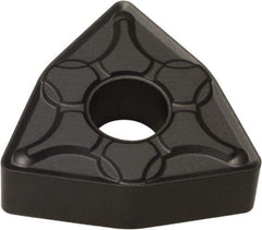 Hertel - WNMG331 LR Grade HC1250T Carbide Turning Insert - 80° Trigon, 3/8" Inscr Circle, 3/16" Thick, 1/64" Corner Radius - Americas Industrial Supply