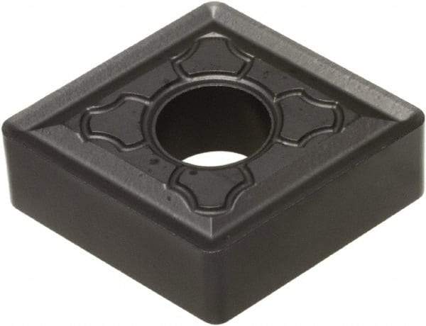 Hertel - CNMG432 AS Grade HC1150T Carbide Turning Insert - Proprietary Finish, 80° Diamond, 1/2" Inscr Circle, 3/16" Thick, 1/32" Corner Radius - Americas Industrial Supply