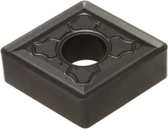 Hertel - CNMG432 AS Grade HC1250T Carbide Turning Insert - Proprietary Finish, 80° Diamond, 1/2" Inscr Circle, 3/16" Thick, 1/32" Corner Radius - Americas Industrial Supply