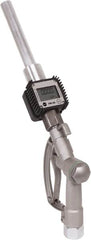 PRO-LUBE - Nozzle Repair Part - Contains Manual Fuel Nozzle fitted with Digital Turbine Fuel Meter, For Use with Gasoline & Diesel Fuel - Americas Industrial Supply