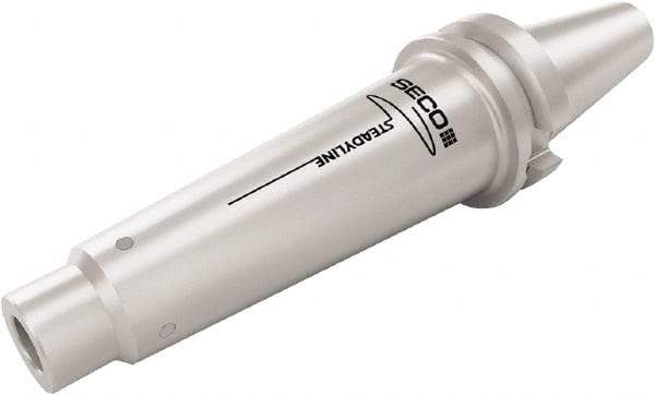 Seco - Combimaster 29.5mm BT40 Taper Shank Milling Tip Insert Holder & Shank - 158mm Projection, 1.65" Neck Diam, M16 Neck Thread, 23mm Nose Diam, 250.4mm OAL, Steel Tool Holder - Americas Industrial Supply