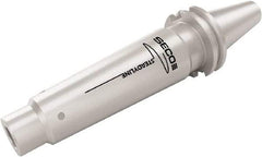 Seco - Combimaster 29.5mm CAT40 Taper Shank Milling Tip Insert Holder & Shank - 159mm Projection, 1.65" Neck Diam, M12 Neck Thread, 23mm Nose Diam, 253.4mm OAL, Steel Tool Holder - Americas Industrial Supply