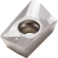 Seco - XOMX180608 M10 Grade MS2050 Carbide Milling Insert - TiAlN/NbN Finish, 1/4" Thick, 0.031" Corner Radius - Americas Industrial Supply