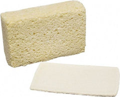 Ability One - 5-3/4" Long x 1-3/4" Wide x 1" Thick Scouring Sponge - Nonabrasive, Tan - Americas Industrial Supply