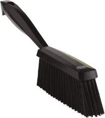 Vikan - 14" OAL, Polyester Staple Set Bench Brush - 2" Bristle Length, 6-3/8" Long Head, Black - Americas Industrial Supply
