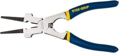 Irwin - 10" OAL, 2-3/4" Jaw Length x 3-1/2 Jaw Width, Side Cutting Welding Pliers - Combination Jaw - Americas Industrial Supply