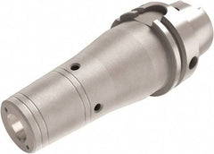 Seco - 1" Hole Diam, HSK125 Taper Shank Shrink Fit Tool Holder & Adapter - 3.3583" Projection, 1.8898" Nose Diam, 1.85mm Clamping Depth, Through Coolant - Exact Industrial Supply
