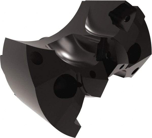 Allied Machine and Engineering - Series APX 76, 77.79mm Max Diam Pilot Insert Drill Head - T-A 2 Pilot Drill, 1-7/32" Pilot Drill Diam, 2 Nonpilot Inserts - Americas Industrial Supply