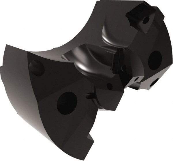 Allied Machine and Engineering - Series APX 95, 96.84mm Max Diam Pilot Insert Drill Head - T-A 2 Pilot Drill, 1-3/8" Pilot Drill Diam, 2 Nonpilot Inserts - Americas Industrial Supply