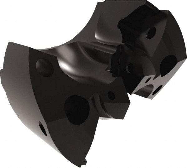 Allied Machine and Engineering - Series APX 51, 53.18mm Max Diam Pilot Insert Drill Head - T-A 1 Pilot Drill, 27/32" Pilot Drill Diam, 2 Nonpilot Inserts - Americas Industrial Supply