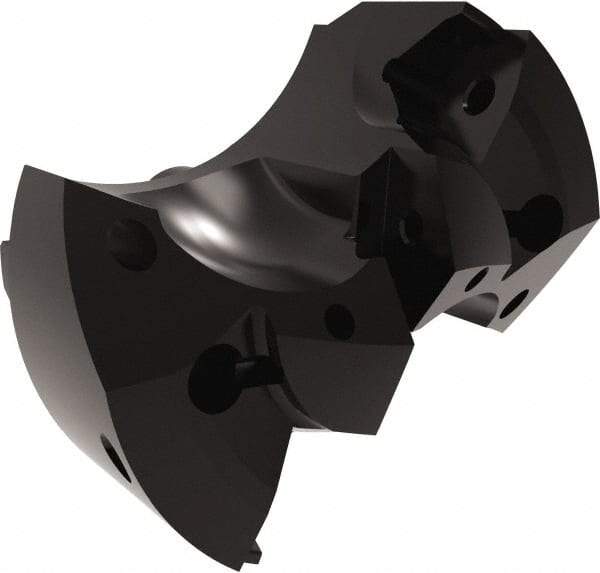 Allied Machine and Engineering - Series APX 63, 68mm Max Diam Pilot Insert Drill Head - T-A 2 Pilot Drill, 1-1/4" Pilot Drill Diam, 2 Nonpilot Inserts - Americas Industrial Supply