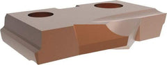 Allied Machine and Engineering - 1" Diam x 3/16" Thick, Seat Code 2, 90° Included Angle Spade Drill Insert - AM200 Coated, Cobalt, Grade Super Cobalt, Series T-A - Americas Industrial Supply