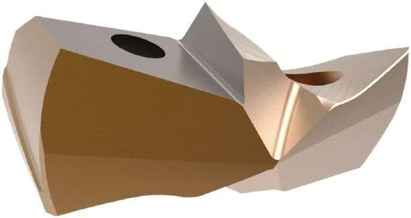Allied Machine and Engineering - 33mm Diam, Seat Code 32, 140° Included Angle Spade Drill Insert - AM300 Coated, Carbide, Grade K35, Series GEN3SYS XT - Americas Industrial Supply