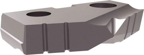 Allied Machine and Engineering - 31mm Diam x 3/16" Thick, Seat Code 2, 90° Included Angle Spade Drill Insert - TiAlN Coated, Cobalt, Grade Super Cobalt, Series T-A - Americas Industrial Supply