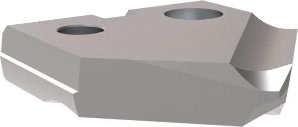 Allied Machine and Engineering - 24mm Diam x 5/32" Thick, Seat Code 1, 90° Included Angle Spade Drill Insert - TiCN Coated, Cobalt, Grade Super Cobalt, Series T-A - Americas Industrial Supply