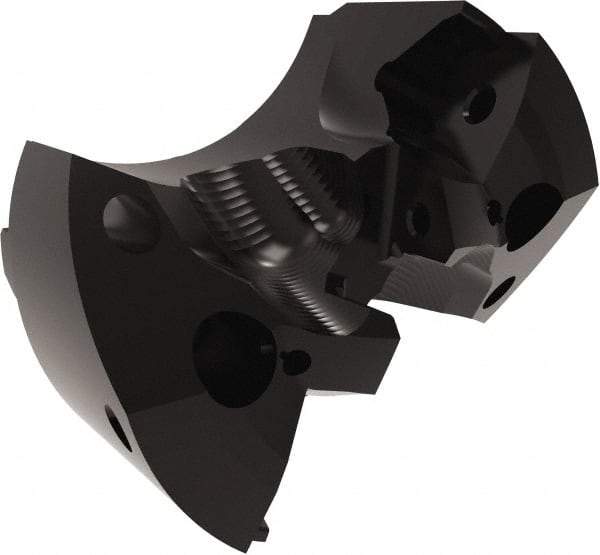 Allied Machine and Engineering - Series APX 51, 53.18mm Max Diam Pilot Insert Drill Head - GEN3SYS 20 Pilot Drill, 27/32" Pilot Drill Diam, 2 Nonpilot Inserts - Americas Industrial Supply
