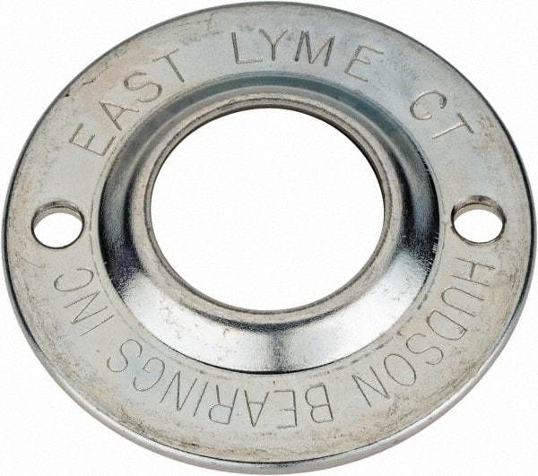Hudson Bearing - 1 Inch Diameter, Round, Nylon Ball Transfer - 2-1/4 Inch Overall Diameter, 3/4 Inch Mount Height, 75 Lb. Capacity - Americas Industrial Supply