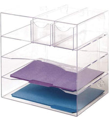 Rubbermaid - Clear Document Organizer - Plastic - Americas Industrial Supply