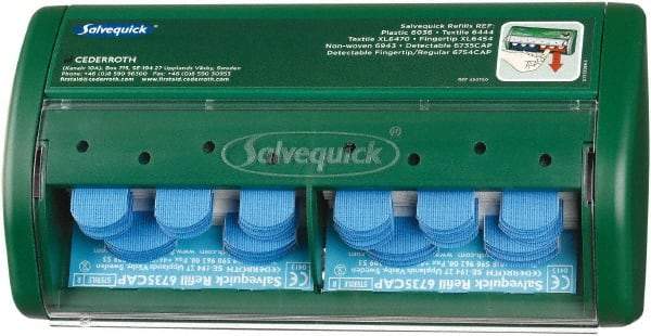 Medique - 36 Piece, 35 Person, Industrial First Aid Kit - 2-1/8" High, Plastic Wall Mount - Americas Industrial Supply