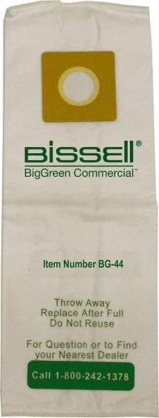 Bissell - Micro Lined Filter Bag - For BG101H, BG102H - Americas Industrial Supply