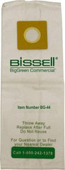 Bissell - Micro Lined Filter Bag - For BG101H, BG102H - Americas Industrial Supply