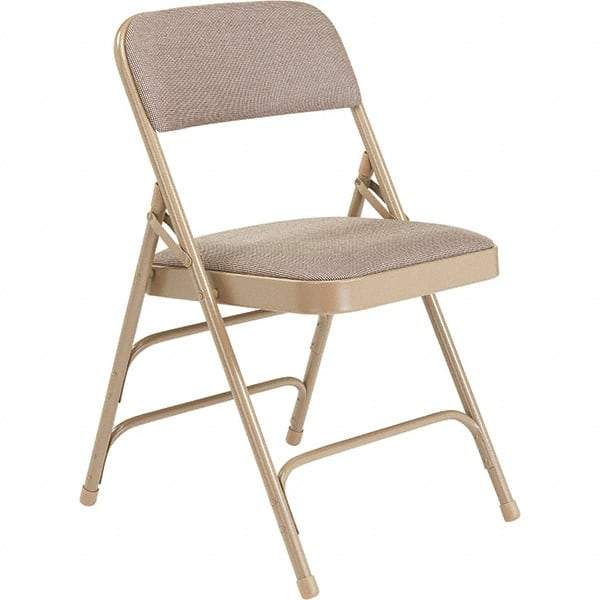 NPS - Folding Chairs Pad Type: Folding Chair w/Fabric Padded Seat Material: Steel - Americas Industrial Supply