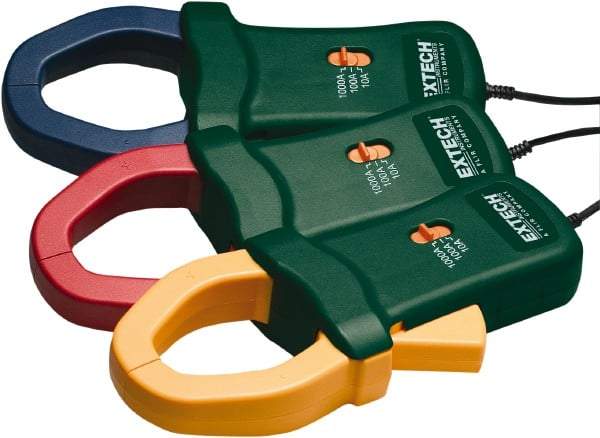 Extech - Electrical Test Equipment Probe - Use with 3-Phase Powers & Harmonics Analyzers - Americas Industrial Supply