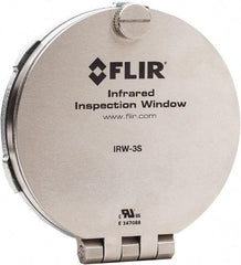 FLIR - 75mm (2.95\x94) Diam, Infrared Viewing Window - 2mm (0.08") Thickness, Use with Thermal Imagers - Americas Industrial Supply