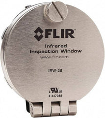 FLIR - 50mm (1.97\x94) Diam, Infrared Viewing Window - 2mm (0.08") Thickness, Use with Thermal Imagers - Americas Industrial Supply