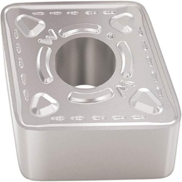Seco - CNMG543 W-M6 Grade TP2501 Carbide Turning Insert - Al2O3 Finish, 80° Diamond, 5/8" Inscr Circle, 1/4" Thick, 3/64" Corner Radius - Americas Industrial Supply
