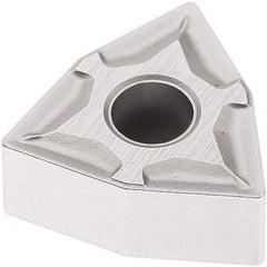Seco - WNMG331 M3 Grade TP2501 Carbide Turning Insert - Al2O3 Finish, 80° Trigon, 3/8" Inscr Circle, 3/16" Thick, 1/64" Corner Radius - Americas Industrial Supply