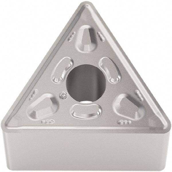 Seco - TNMG333 M6 Grade TP1501 Carbide Turning Insert - Al2O3 Finish, 60° Triangle, 3/8" Inscr Circle, 3/16" Thick, 3/64" Corner Radius - Americas Industrial Supply