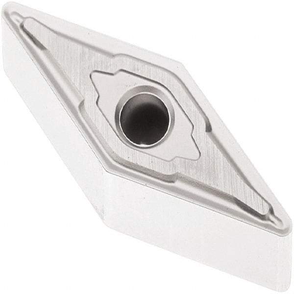 Seco - VNMG332 M3 Grade TP1501 Carbide Turning Insert - Al2O3 Finish, 35° Diamond, 3/8" Inscr Circle, 3/16" Thick, 1/32" Corner Radius - Americas Industrial Supply