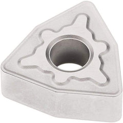 Seco - WNMG433 MR7 Grade TP1501 Carbide Turning Insert - Al2O3 Finish, 80° Trigon, 1/2" Inscr Circle, 3/16" Thick, 3/64" Corner Radius - Americas Industrial Supply