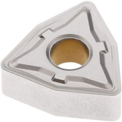 Seco - WNMG332 M5 Grade TP0501 Carbide Turning Insert - Al2O3 Finish, 80° Trigon, 3/8" Inscr Circle, 3/16" Thick, 1/32" Corner Radius - Americas Industrial Supply