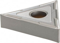 Seco - TNMG431 MF2 Grade TP2501 Carbide Turning Insert - Al2O3 Finish, 60° Triangle, 1/2" Inscr Circle, 3/16" Thick, 1/64" Corner Radius - Americas Industrial Supply