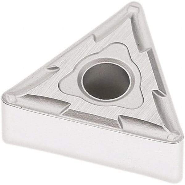 Seco - TNMG331 MF2 Grade TP1501 Carbide Turning Insert - Al2O3 Finish, 60° Triangle, 3/8" Inscr Circle, 3/16" Thick, 1/64" Corner Radius - Americas Industrial Supply