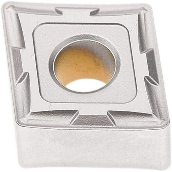 Seco - CNMG432 MF2 Grade TP0501 Carbide Turning Insert - Al2O3 Finish, 80° Diamond, 1/2" Inscr Circle, 3/16" Thick, 1/32" Corner Radius - Americas Industrial Supply