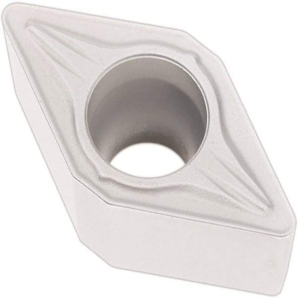 Seco - DCMT32.52 M5 Grade TP0501 Carbide Turning Insert - Al2O3 Finish, 55° Diamond, 3/8" Inscr Circle, 5/32" Thick, 1/32" Corner Radius - Americas Industrial Supply