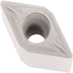 Seco - DCMT21.51 MF2 Grade TP2501 Carbide Turning Insert - Al2O3 Finish, 55° Diamond, 1/4" Inscr Circle, 3/32" Thick, 1/64" Corner Radius - Americas Industrial Supply