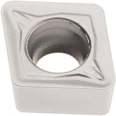 Seco - CCMT21.52 MF2 Grade TP0501 Carbide Turning Insert - Al2O3 Finish, 80° Diamond, 1/4" Inscr Circle, 3/32" Thick, 1/32" Corner Radius - Americas Industrial Supply