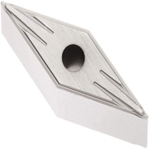 Seco - VNMG332 FF2 Grade TP1501 Carbide Turning Insert - Al2O3 Finish, 35° Diamond, 3/8" Inscr Circle, 3/16" Thick, 1/32" Corner Radius - Americas Industrial Supply